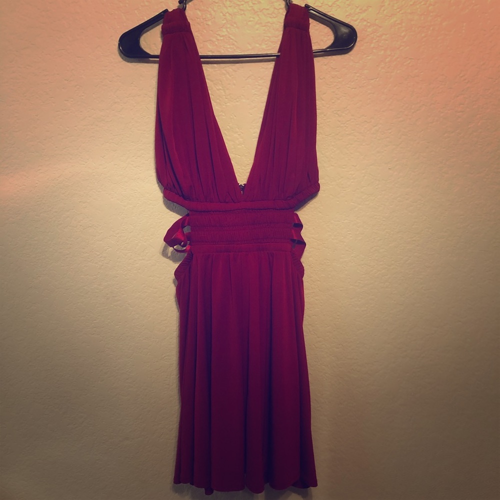Red express dress